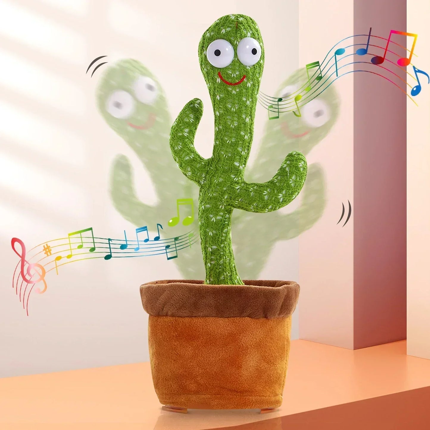 UBA™-Cacto Dancing Cactus Plush Toy